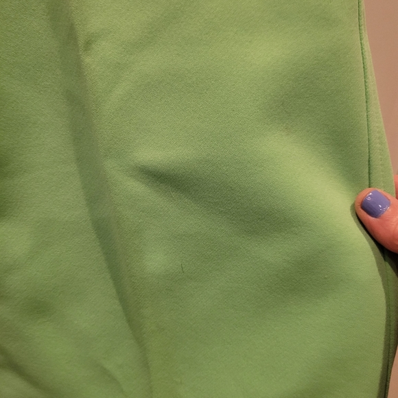 VINTAGE 70'S SEARS SEAFOAM/MINT GREEN WIDE LEG PANTS - Picture 2 of 7